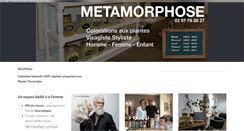 Desktop Screenshot of coiffeurploermel.com